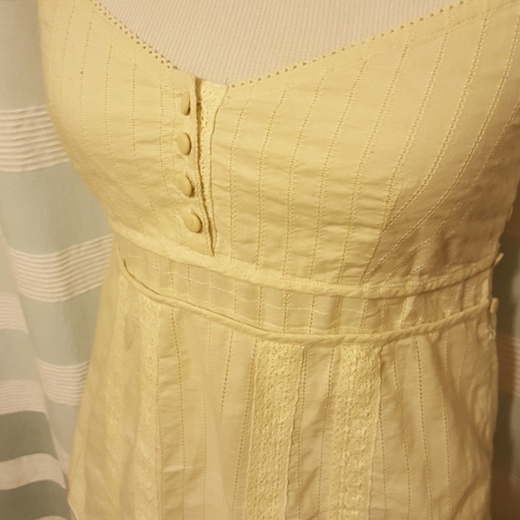 Fossil off-white camisole with lace trim - Picture 2 of 3